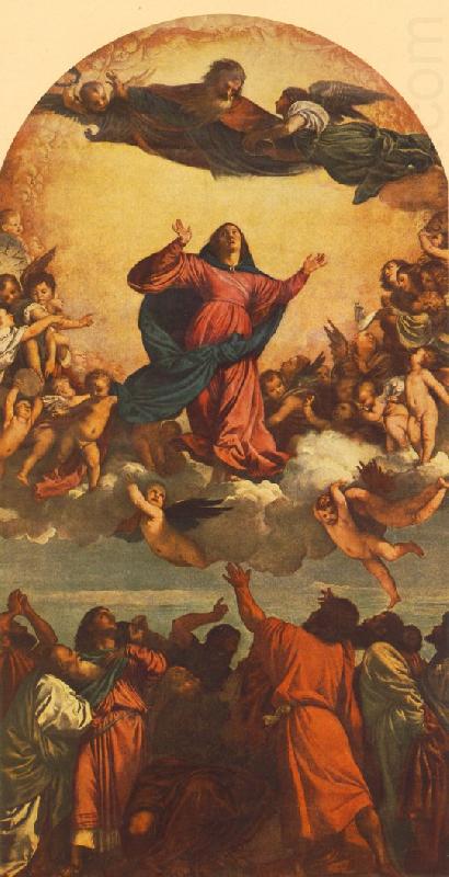 Assumption of the Virgin dsg, TIZIANO Vecellio